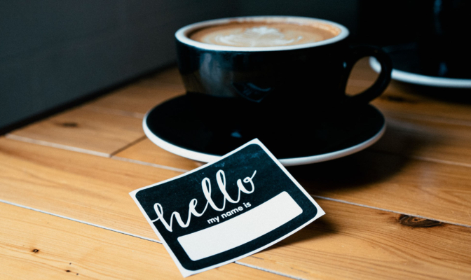 plakietka z imieniem